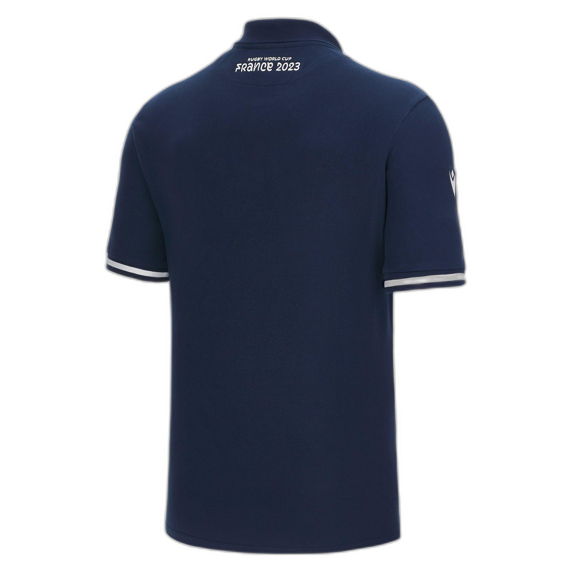 macron  polo-hirt écoe merch rwc country 2023 