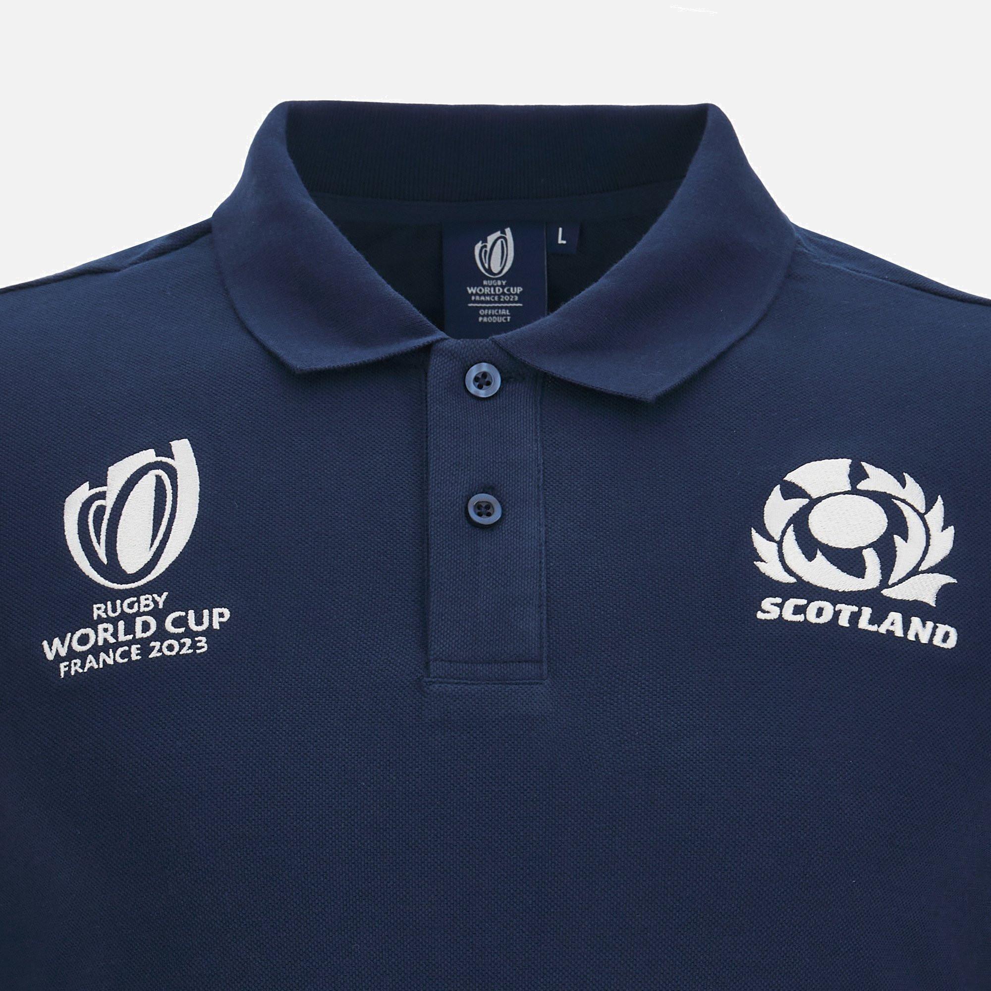 macron  polo-hirt écoe merch rwc country 2023 