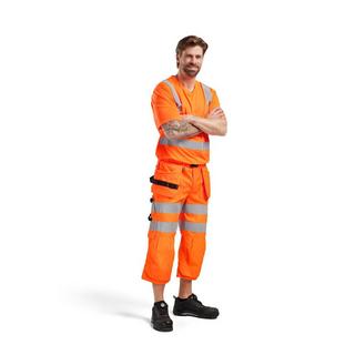 Blaklader High Visibility V-Kragen Anti-UV Anti-Geruch T-Shirt  