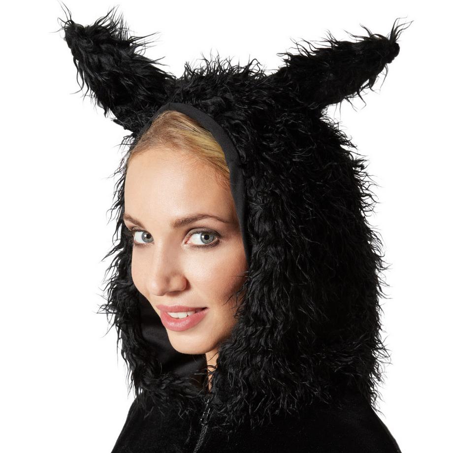 Tectake  Costume da donna Pipistrello nero 