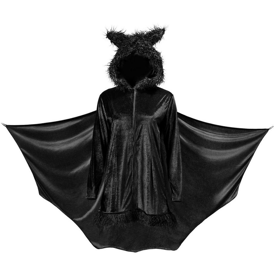 Tectake  Costume da donna Pipistrello nero 
