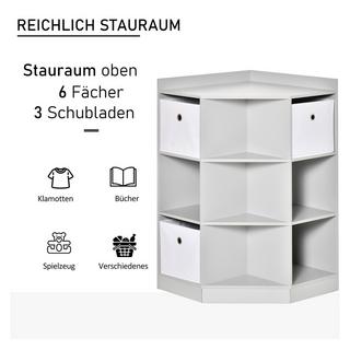 HOMCOM Étagère pour enfants  