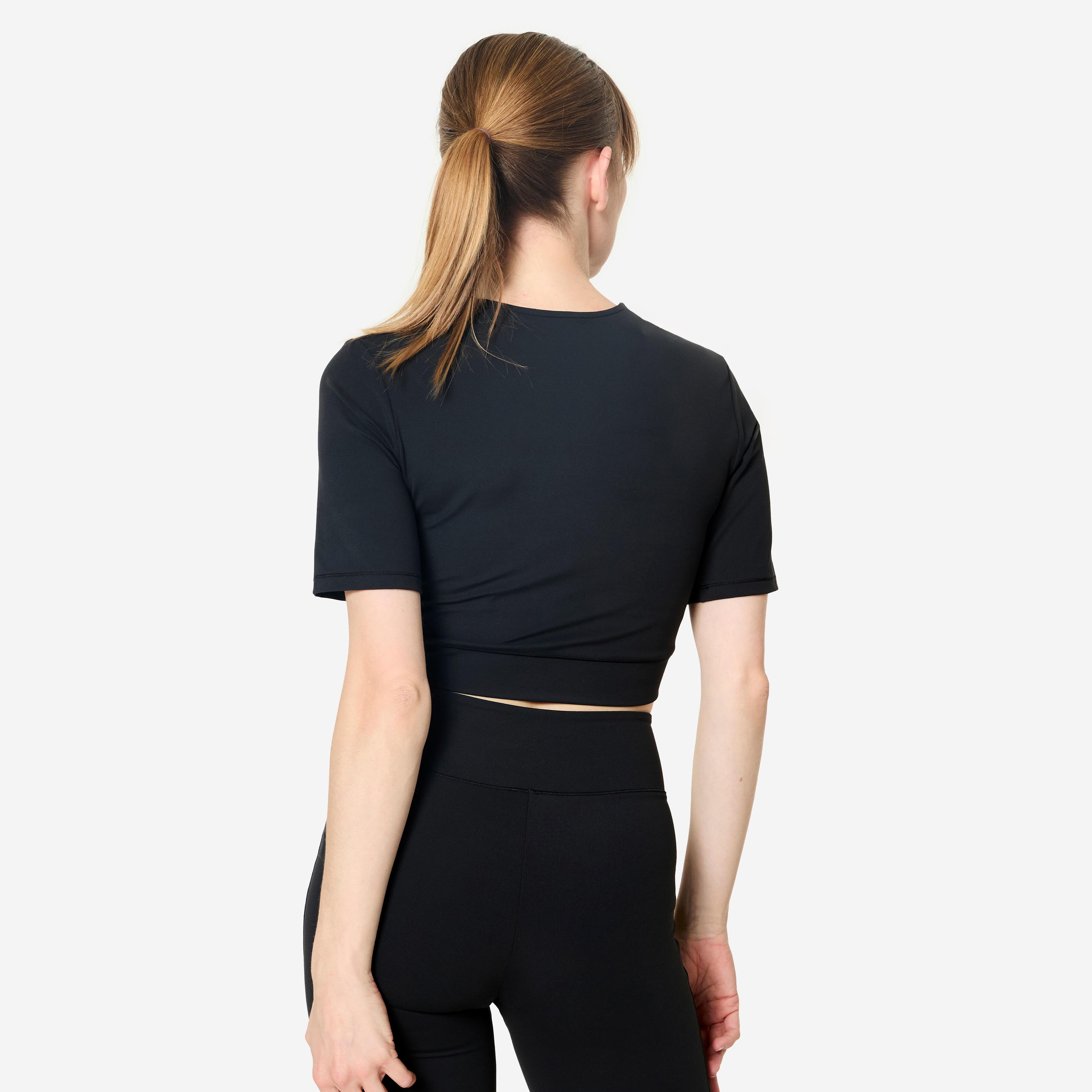 DECATHLON  T-shirt donna crop top 
