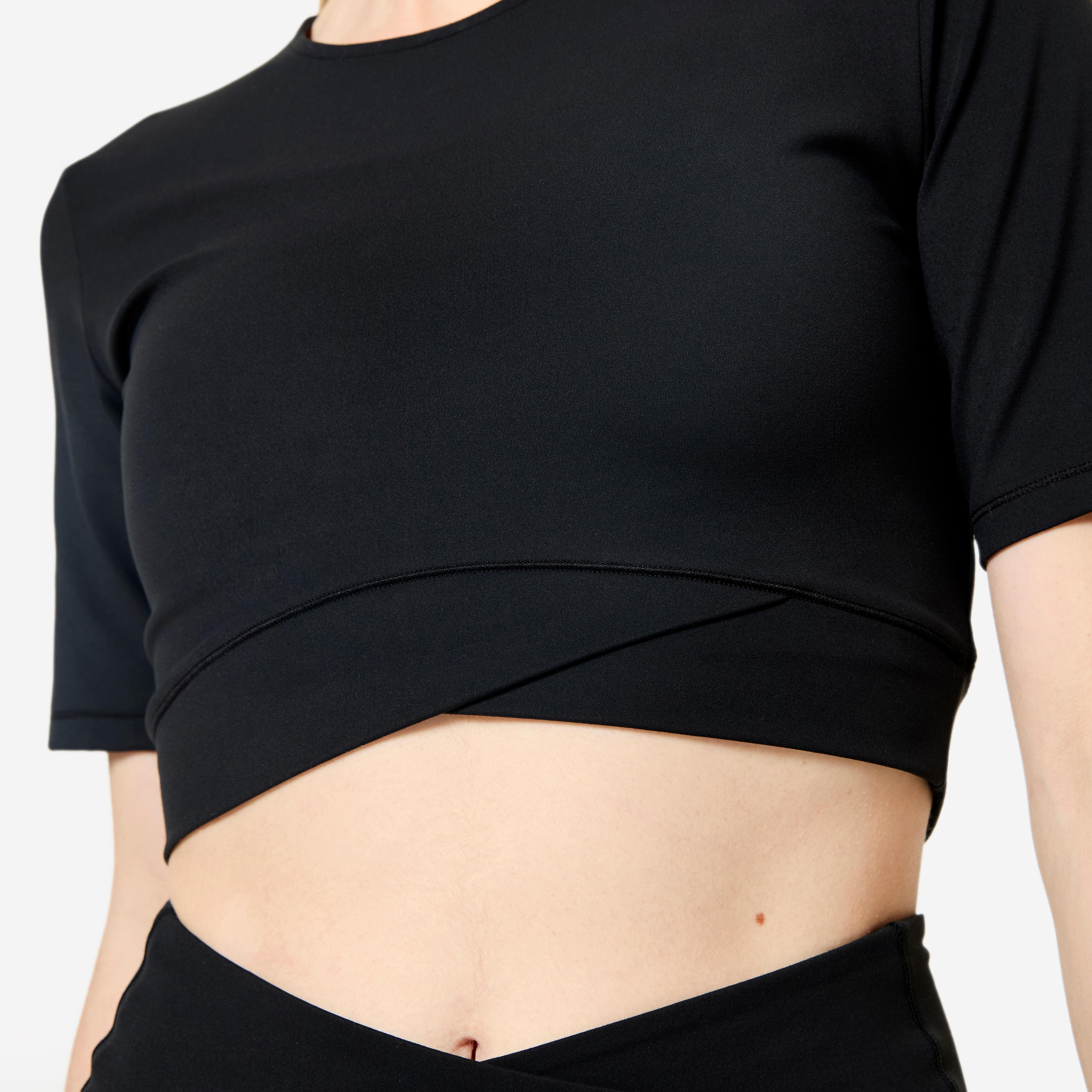 DECATHLON  T-shirt donna crop top 