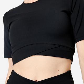 DECATHLON  T-shirt donna crop top 