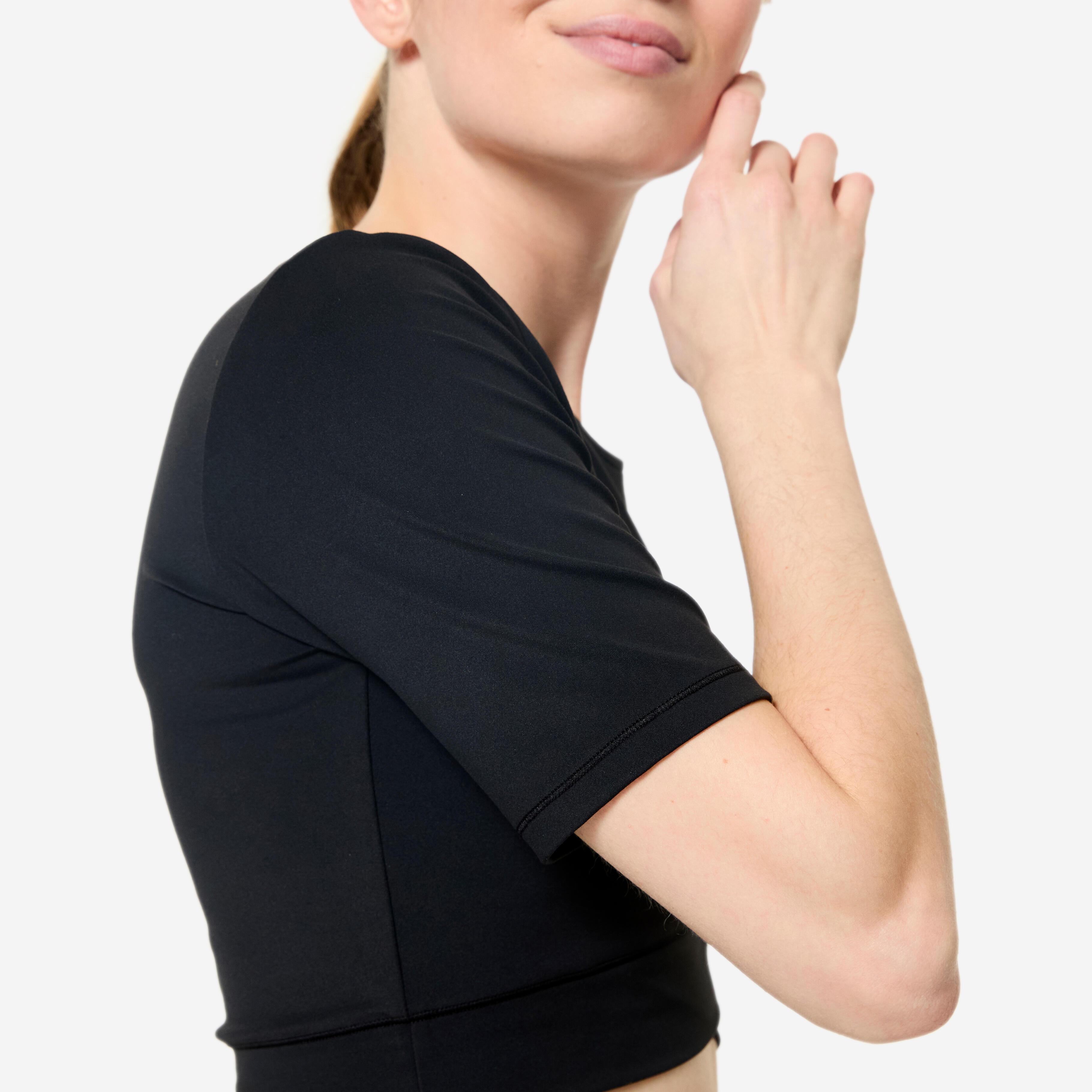 DECATHLON  T-shirt donna crop top 