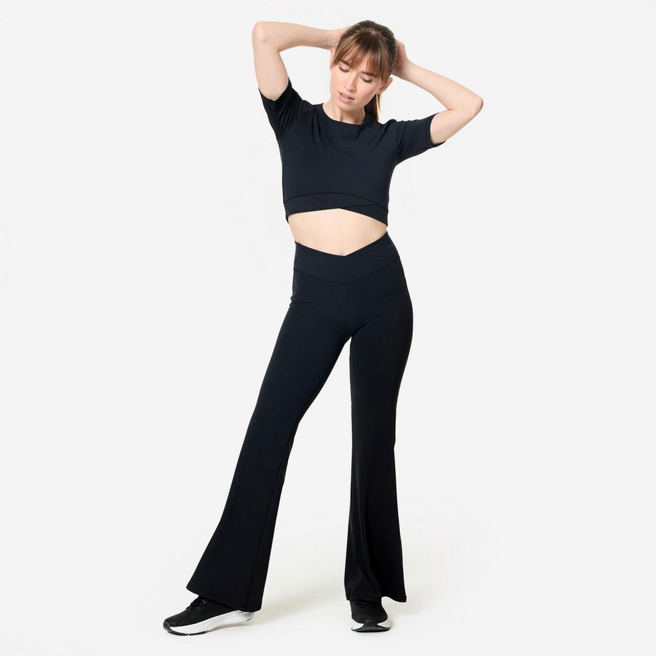 DECATHLON  T-shirt donna crop top 