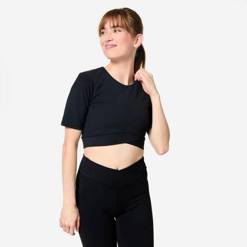 T-shirt donna crop top