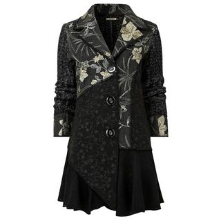 Joe Browns  Manteau Midi Motif Abstrait Floral Métallique 