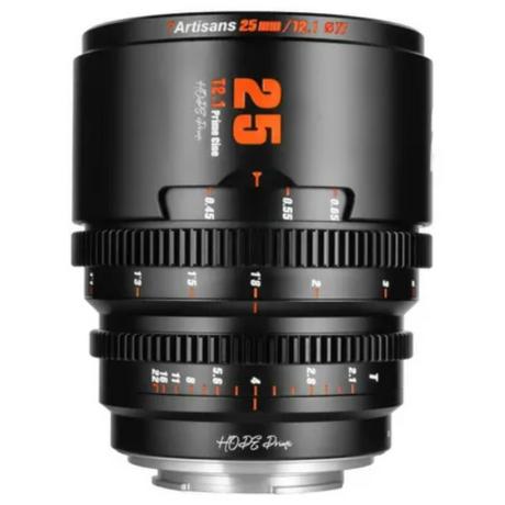 7ARTISANS  7Artisans 25mm T2.1 Prime Cine (M 43) Noir 