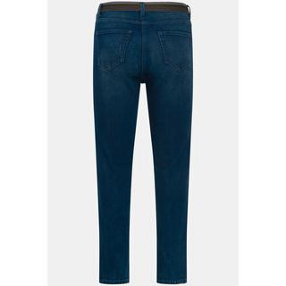 Ulla Popken  Jean Sarah, jambes étroites, ceinture élastique, 5 poches 