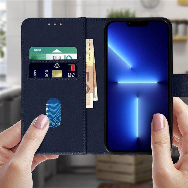 Avizar  Custodia folio per iPhone 13 Pro Blu 