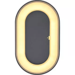 mutoni Lampada da esterno Sura LED in alluminio pressofuso antracite  