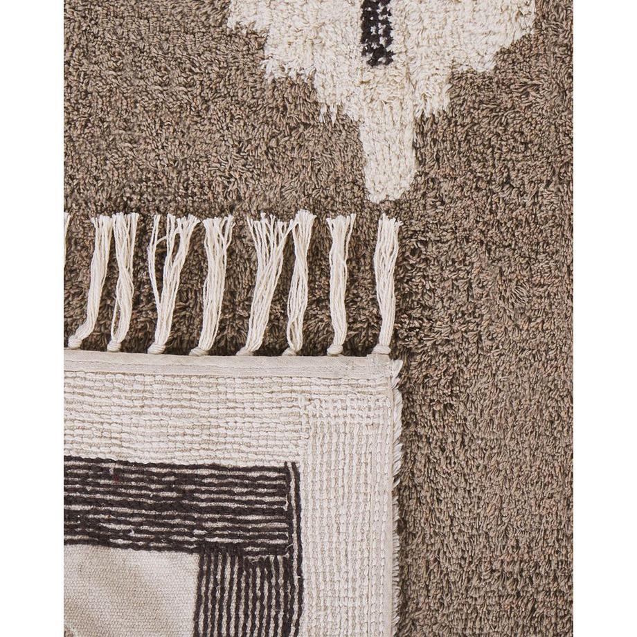 Beliani Tapis en Coton Traditionnel GEYVE  