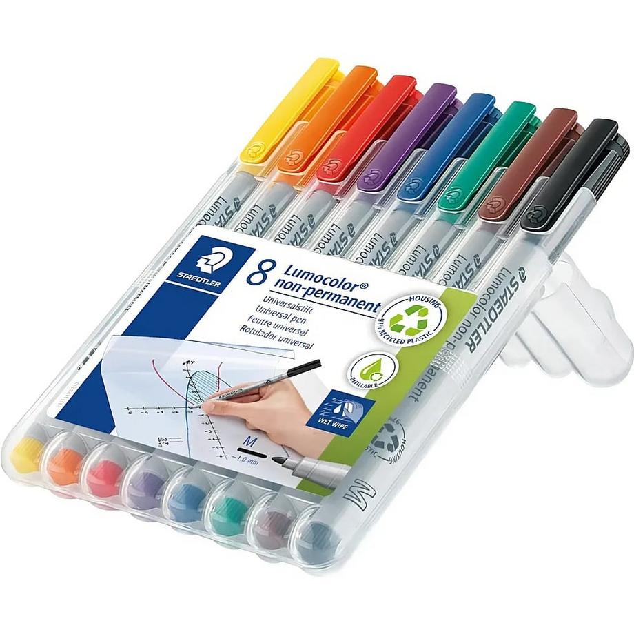 STAEDTLER STAEDTLER Lumocolor non-perm. M 315 WP8 8 Farben ass.  