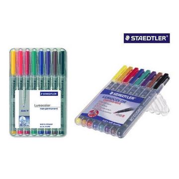 Staedtler 315 WP8 evidenziatore 1 pz Nero, Blu, Marrone, Verde, Arancione, Rosso, Viola, Giallo