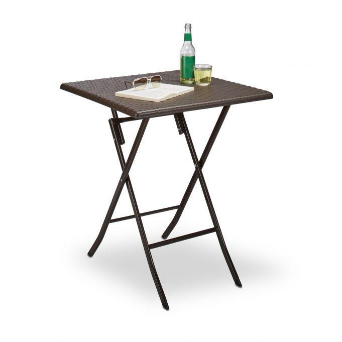 B2X Table de jardin pliante BASTIAN  