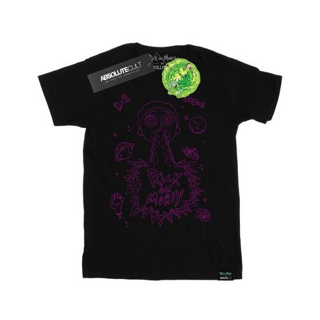 Rick And Morty Rick and Morty Rick Vomiting Grafik T-Shirt  