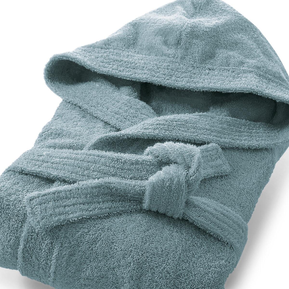 La Redoute Intérieurs Peignoir capuche éponge bouclette 450 gm2  