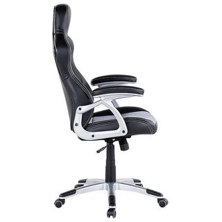 Beliani Chaise de bureau en Cuir PU Rétro EXPLORER  