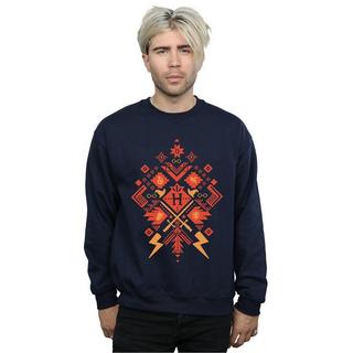 Harry Potter Weihnachten Fair Isle Sweatshirt  