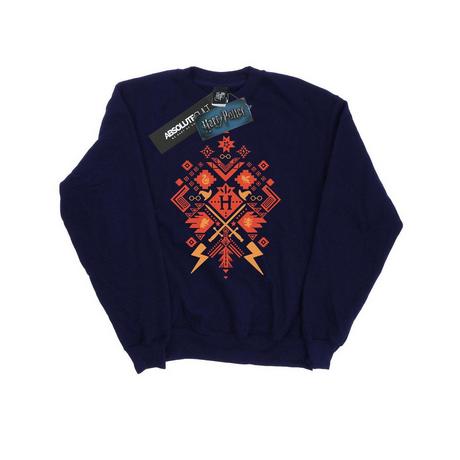 Harry Potter Weihnachten Fair Isle Sweatshirt  
