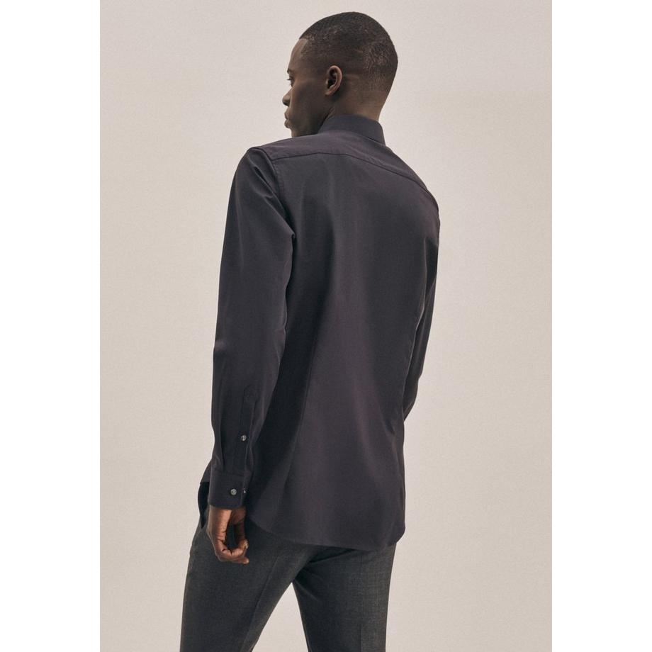 Seidensticker Chemise Business Slim Fit Manche longue Uni  