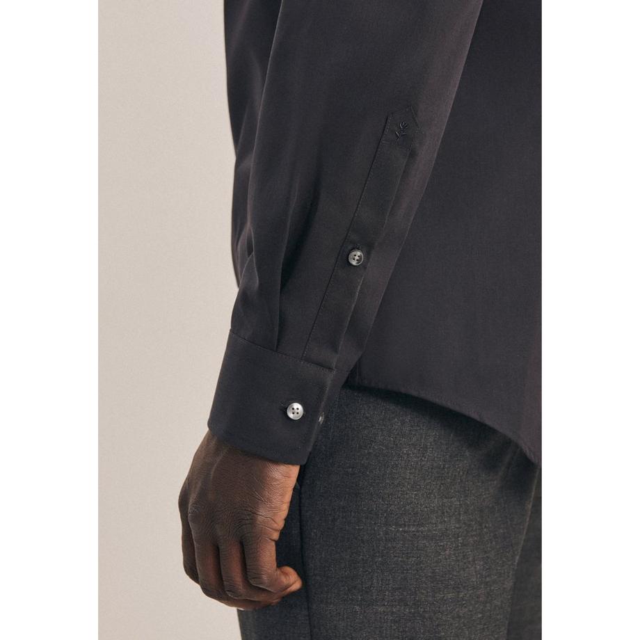 Seidensticker Chemise Business Slim Fit Manche longue Uni  