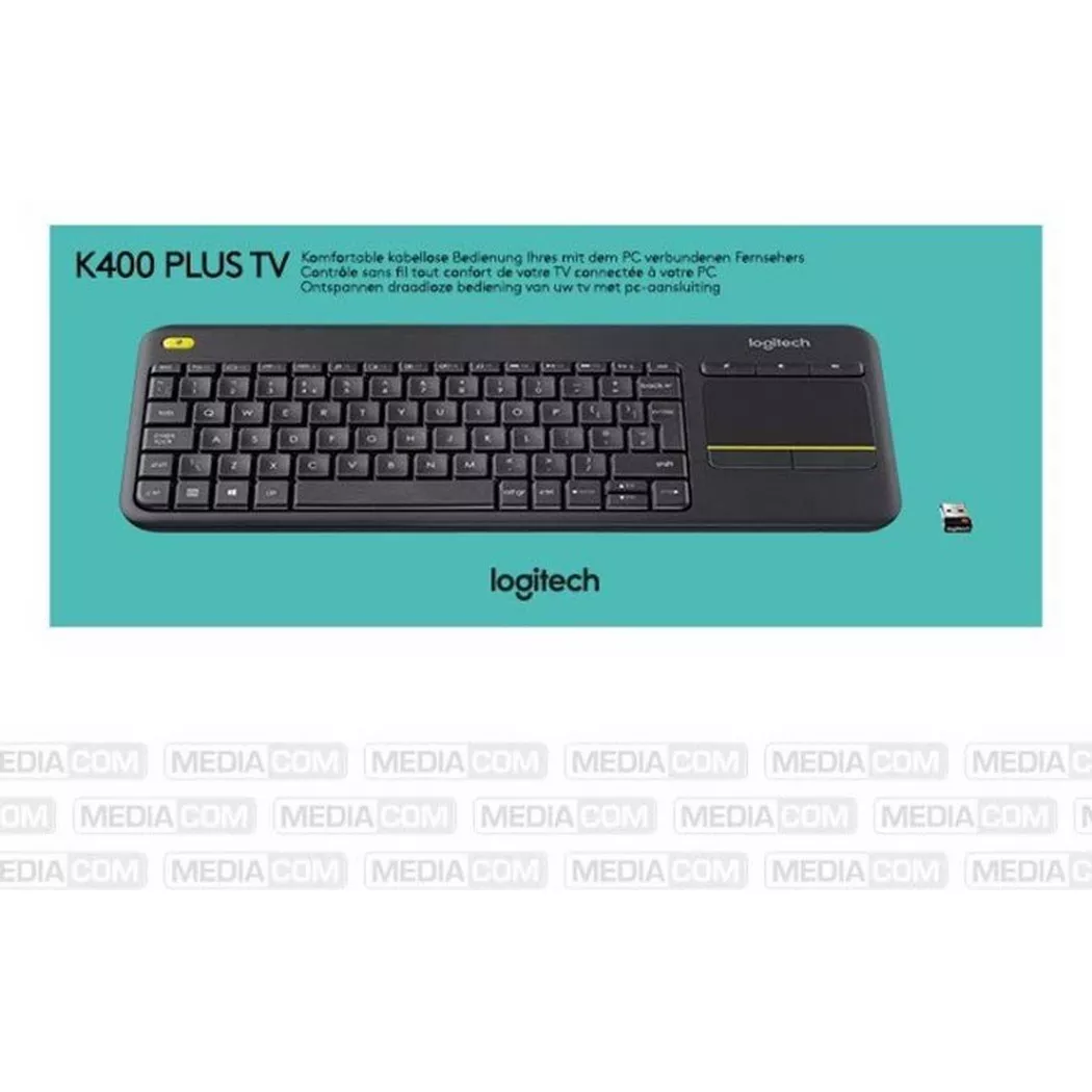 Logitech Wireless Touch Keyboard K400 Plus