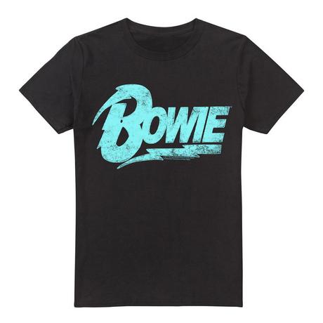 David Bowie Logo Print T-Shirt  