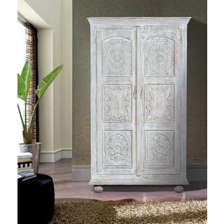 mutoni Armoire Cottage Mango vintage blanc 114x200  