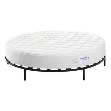 Ensemble sommier + matelas rond ROMA de DREAMEA PLAY
