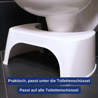Well Care Toilettenhocker Weiss  