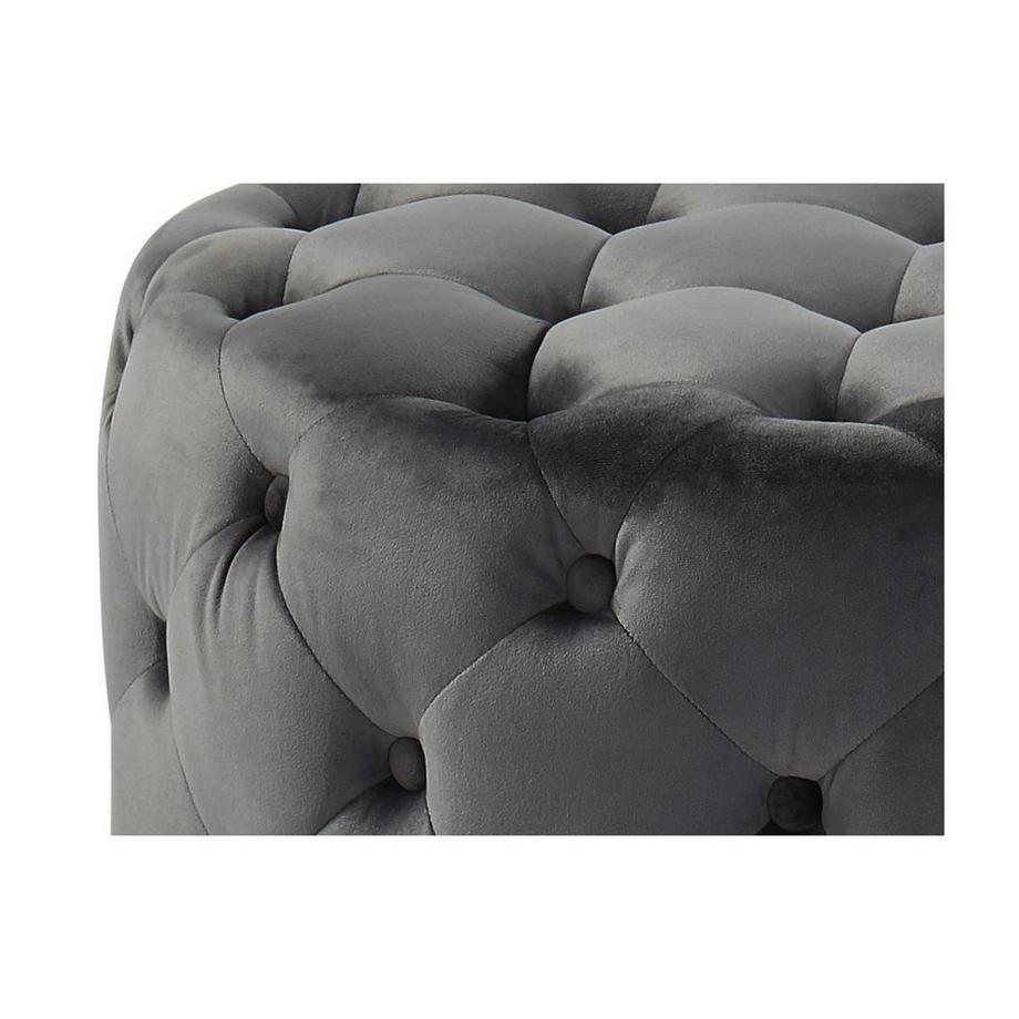 Vente-unique Sitzhocker Samt FOURCA  