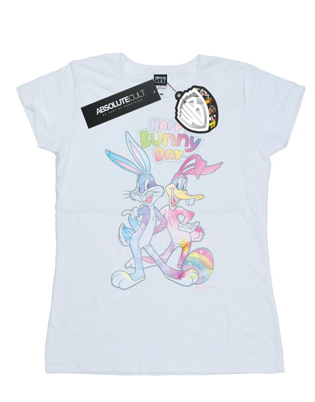 LOONEY TUNES  Tshirt BUGS AND DAFFY HAPPY BUNNY DAY 