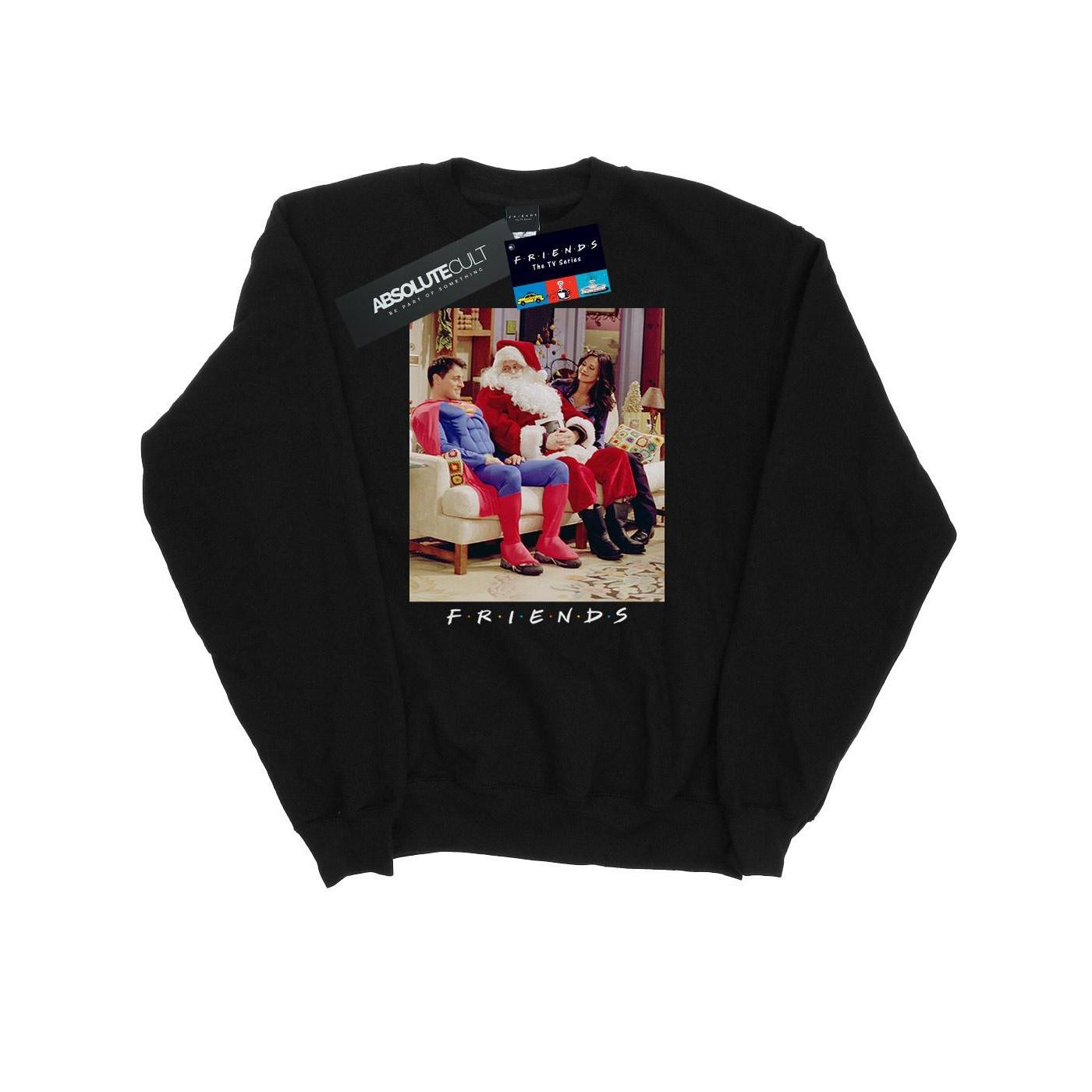 Friends  Superman And Santa Sweatshirt 