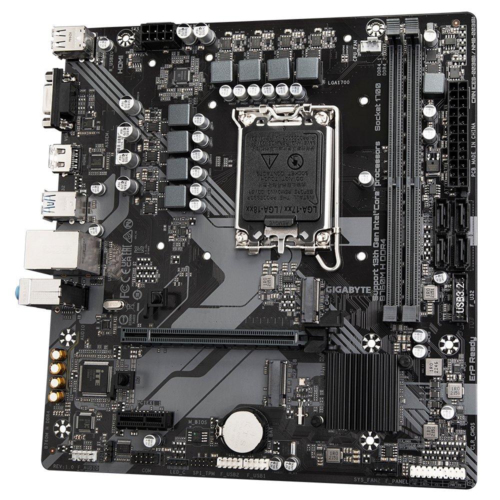 Gigabyte  B760M H DDR4 Motherboard Intel B760 Express LGA 1700 micro ATX 