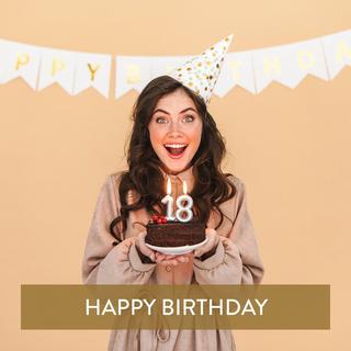 Smartbox  Ein besonderer Geburtstag, 18 Jahre! 3 Tage in Europa, Gourmet-Dinner oder Abenteuer für 2 - Geschenkbox 