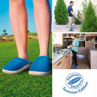 BEST DIRECT  Stepluxe Slipper Summer Edition - Sommer-Slipper mit Gelkern 