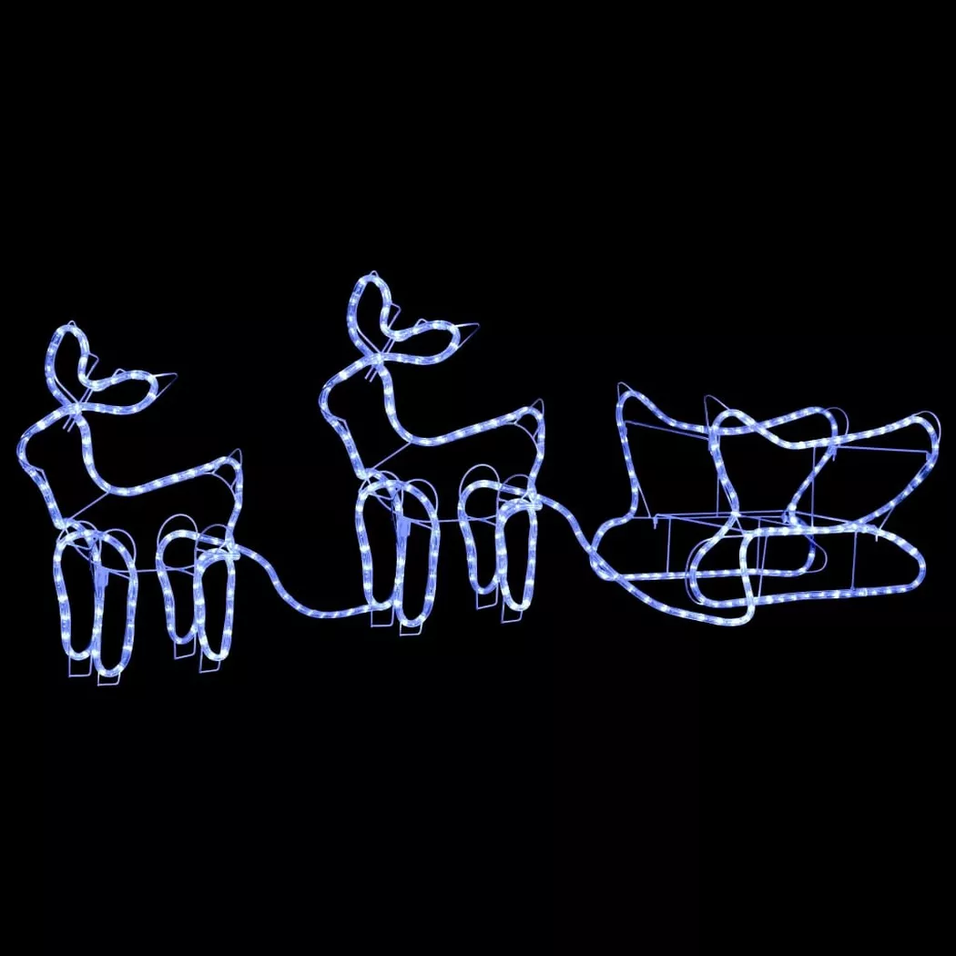 VidaXL - Décoration de noël, One Size, Blanc