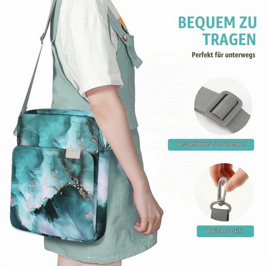 Only-bags.store Custodia per Tablet con Tracolla  