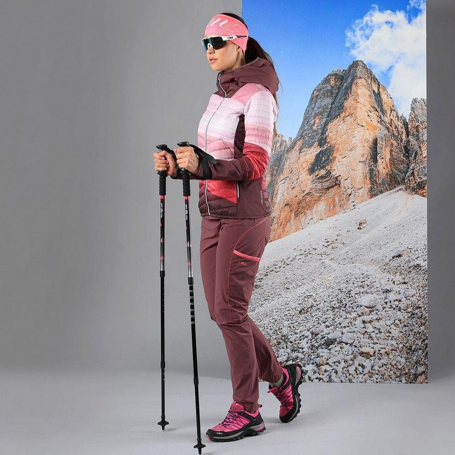 CMP Hybridjacke mit Kapuze  