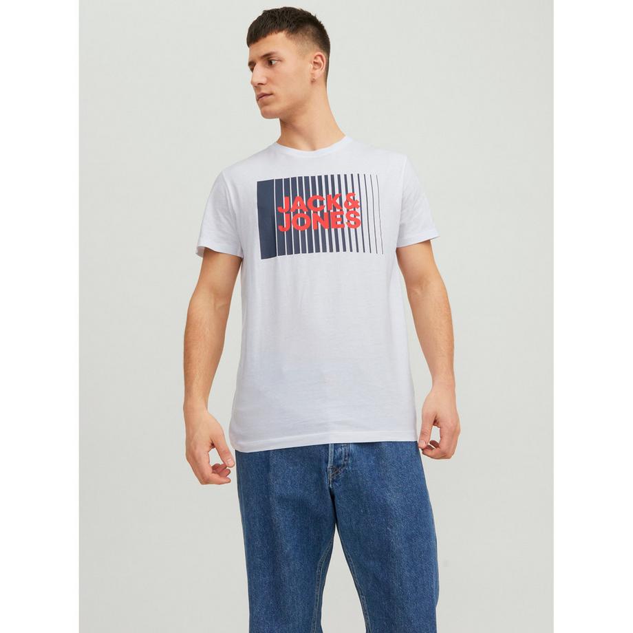 JACK & JONES Corp Logo Rundhals T-Shirt  