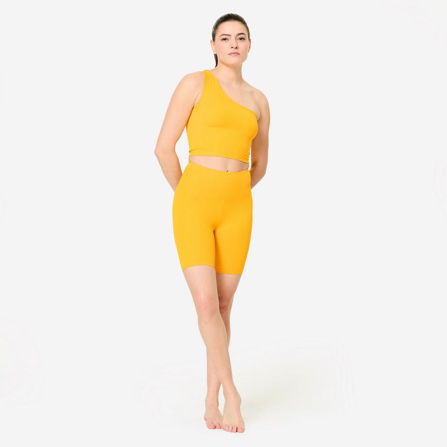 DOMYOS  Shorts  hoher Bund Polyamid 