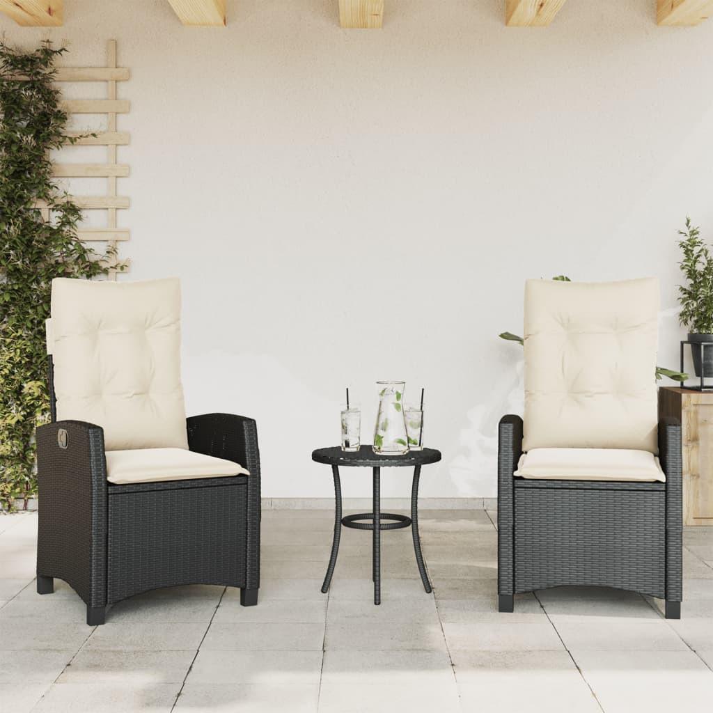 VidaXL Gartensessel verstellbar poly-rattan  