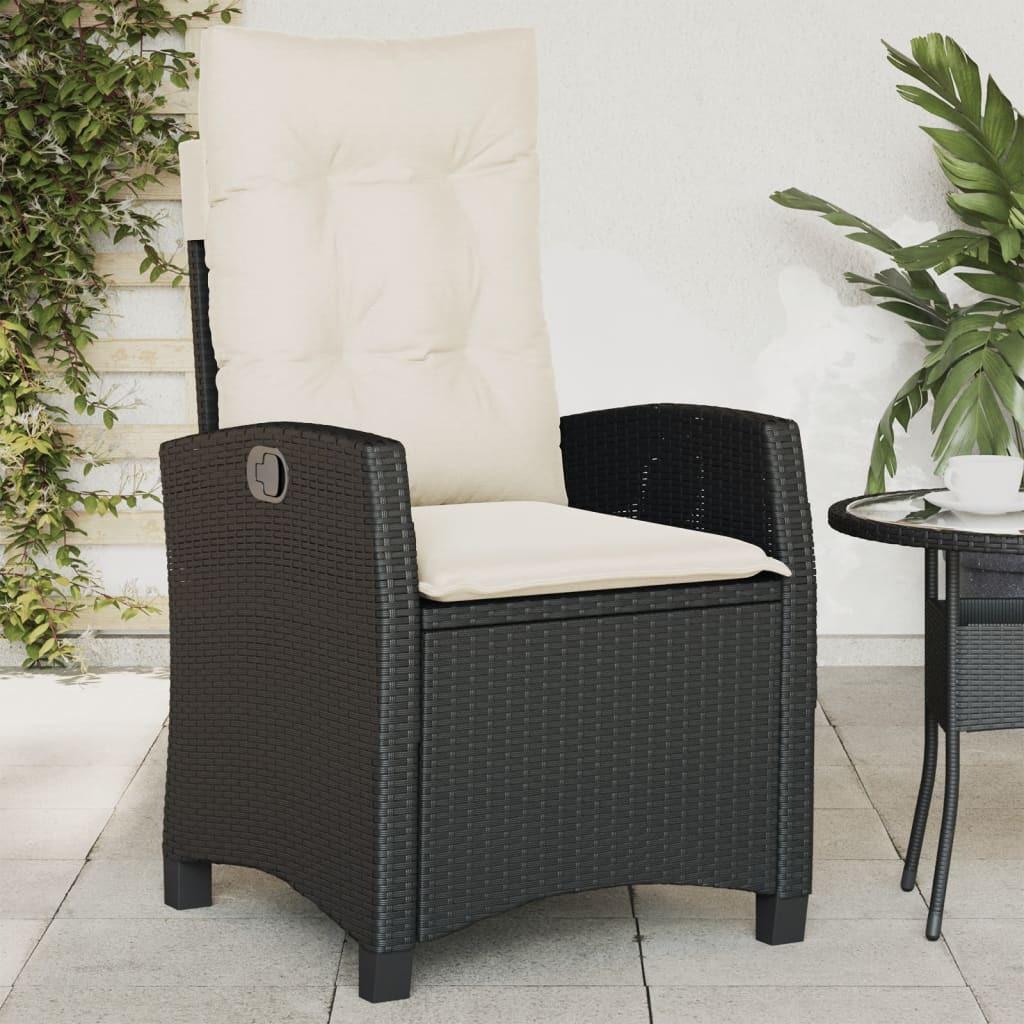 VidaXL Gartensessel verstellbar poly-rattan  