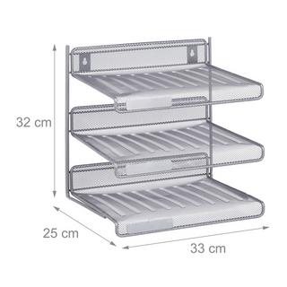 B2X Portadocumenti con 3 scomparti  