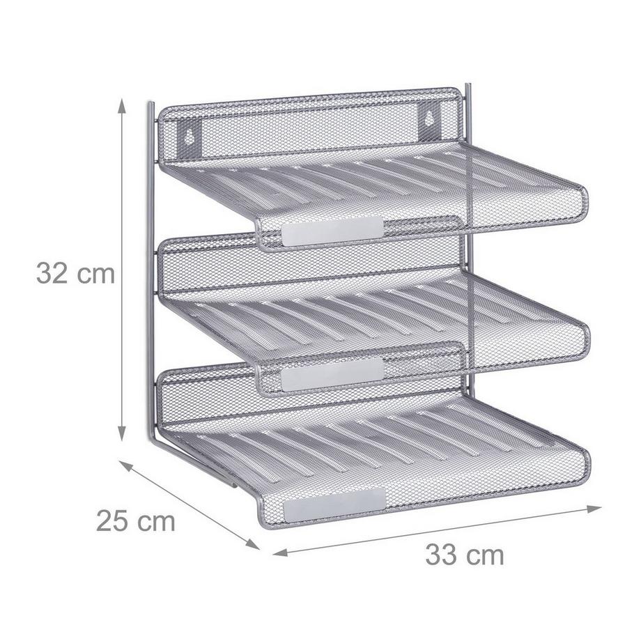B2X Dokumentenablage mit 3 Fächern  