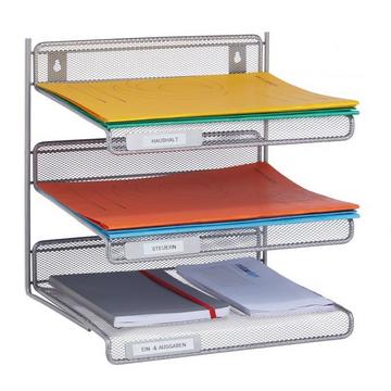 Rangement de documents à 3 compartiments