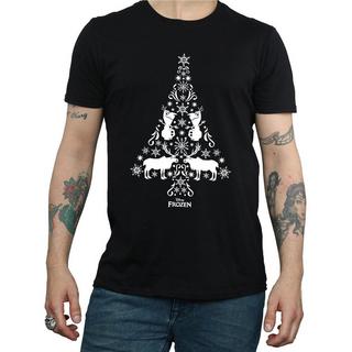 Disney Frozen Weihnachtsbaum Print T-Shirt  
